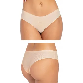 Podprsenka TANGA SPORTOVNÍ PRODYŠNÉ BÉŽOVÉ TĚLOVÉ M