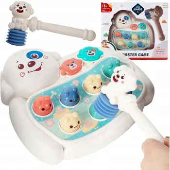 Obraz DOVEDNOSTNÍ HRA MLÁTIČKA S PEJSKY A HUDBOU