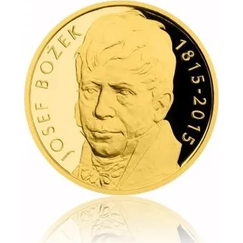 2015 - Zlatá medaile Josef Božek - číslováno - Au 1/2 Oz