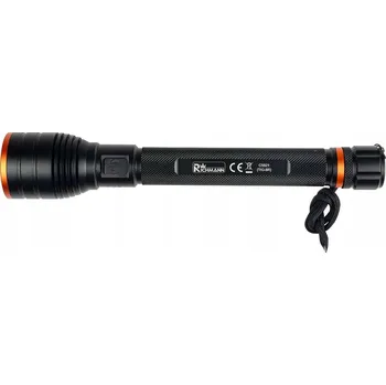 Čelovka Richmann svítilna nabíjecí LED, PC5921, 3500 lm, 4000 mAh + Zoom (Richmann PC5921 Výkonná LED ruční svítilna s nastavitelným zoomem)