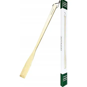 Lžíce na botu Obouvací lžíce dřevěná bambusová XL 55 cm dlouhá ekologická rukojeť