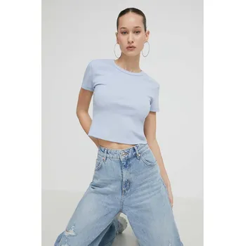 Tričko HUGO Delanor 50512000 modrá 50X, vel. XL