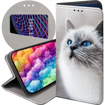 Pouzdro na mobilní telefon Flipové pouzdro Hello Case pro Motorola Edge 60 Fusion, šedé