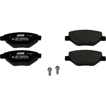 Brzdová destička Sada brzdových destiček, kotoučová brzda JURID 573123J