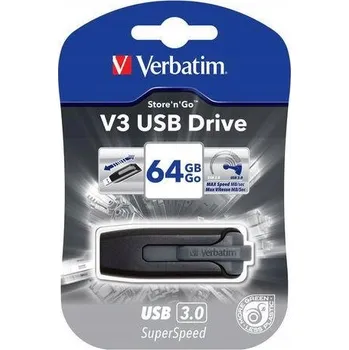 USB flash disk USB flash disk Verbatim Store N Go V3 64 GB USB 3.0 černý