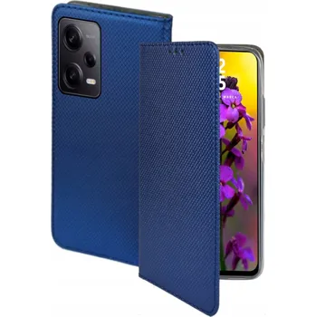 Pouzdro na mobilní telefon Pouzdro s klopou RCBR pro Xiaomi Redmi Note 12 Pro Plus 5G SMART MAGNET, tmavě modré