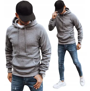 Pánská mikina PÁNSKÁ MIKINA KLOKANKA S KAPUCÍ vel. M