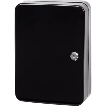 Skříňka na klíč Skříňka na klíče Hogewoning černá 18x7,5x25 cm