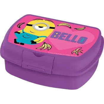 Svačinový box Obědový Krabička Mimoni