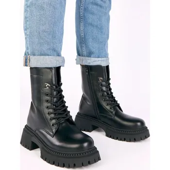 Dámská zimní obuv Šněrovací vyšší model 221632 Solea 36