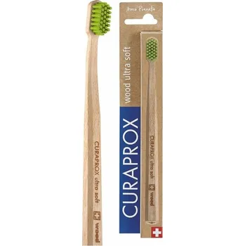 Ústní sprej Zubní kartáček Curaprox 4440 Ultra Soft Wood