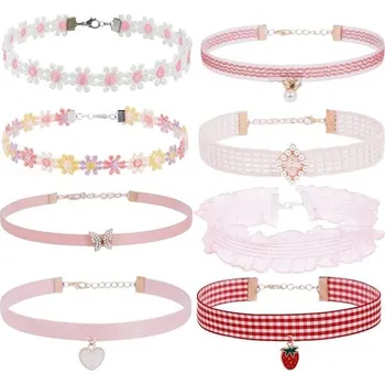 Náhrdelník JJDreams Boho barevný náhrdelník Choker nastavitelný plážový náhrdelník šperky doplňky havajský