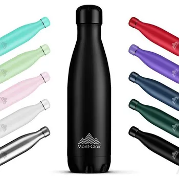 Termoska Termoska Mont-Clair l'O z nerezové oceli - bez BPA - 500ml nerezová láhev na vodu - udrží nápoje
