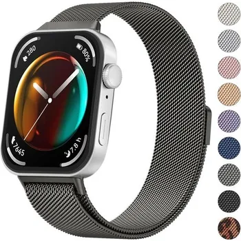 Příslušenství k chytrým hodinkám Řemínek Vancle kompatibilní s Huawei Watch Fit 3 pro muže a ženy, kovové řemínky, náhradní náramky