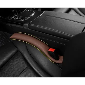 Tuning POKSRI 1 KS Pravá hovězí kůže Výplň mezer v autosedačce, Výplň mezer pro autosedačky, Výplň