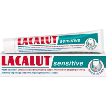 zubní pasta Lacalut Sensitive zubní pasta 75 ml