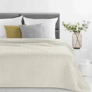 Přehoz na lůžko Přehoz na postel SOFIA 4 krémový