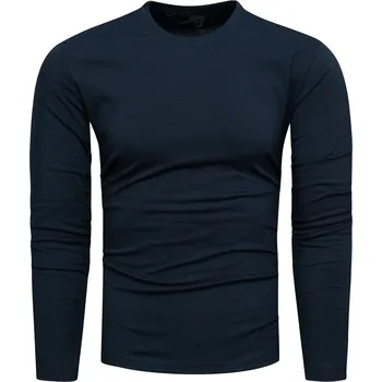 Pánské tričko Recea Pánské tričko s dlouhým rukávem Seahill navy M