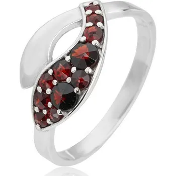 Řetízek Český Granát Jan Kos jewellery Stříbrný prsten 12094645011.58