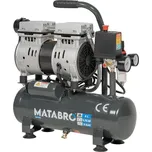 Matabro MB-K201 , Bezolejový kompresor 6l, 230V 550W