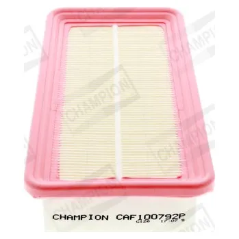Autodíl Vzduchový filtr CHAMPION CAF100792P