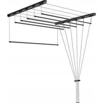 Sušák na prádlo Stropní Sušák Sepio 7 tyčí 150 cm 14 kg nastavitelná