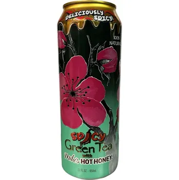 Nápoj Arizona Spicy Green Tea with Mike's Hot Honey 650ml