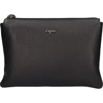 Kabelka Lagen kožená dámská kabelka černá LG213