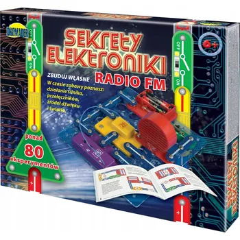 ostatní stavebnice Experimentální sada Dromader Tajemství elektroniky Rádio FM 6+ vícebarevné