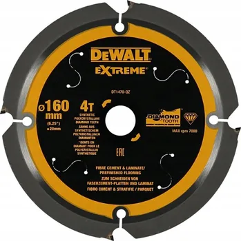 Pilový kotouč Řezný kotouč DEWALT Extreme DT1470-QZ 160 mm