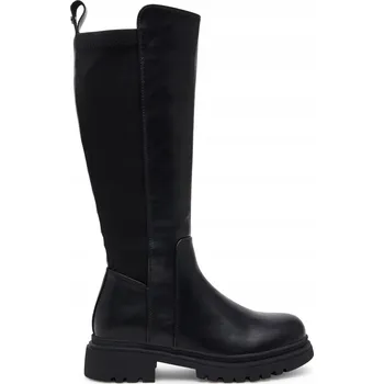 Dámské kozačky Deezee kozačky pro dívky černé CEO-CS5819-63