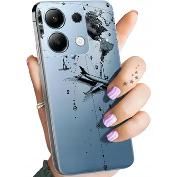 Pouzdro na mobilní telefon Kryt Hello Case Zadní Kryt pro Xiaomi Redmi Note 13 černý