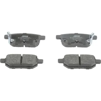 Brzdová destička Sada brzdových destiček, kotoučová brzda JURID 572591J