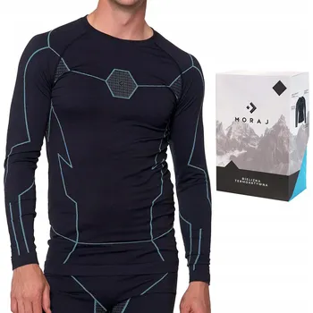 Spodní prádlo s dlouhým rukávem Moraj Termoaktivní spodní prádlo černé vel. XXL