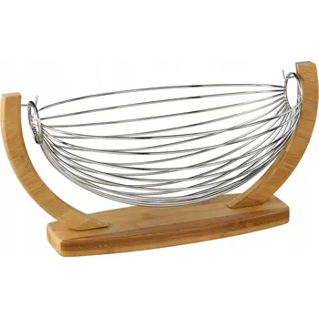 Koš na ovoce bambusový béžový