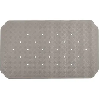Koupelnová předložka Protiskluzová koupelnová předložka do sprchy antibakteriální 70x40 cm Šedá
