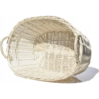 Koš na prádlo Volně stojící koš na prádlo Sklep Wiklinowy 60 l bílý