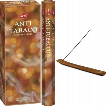 Vonná tyčinka Vonné tyčinky HEM 20 ks ANTI TOBACCO Indické vonné tyčinky