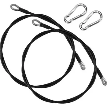 NQEUEPN 2 ks 150cm prodlužovací kabely pro fitness, prodlužovací kabel pro domácí posilovnu s