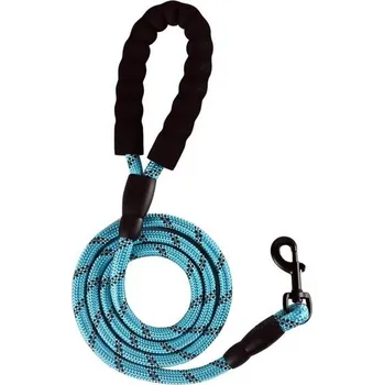 Vodítko pro psa Vodítko pro psy Fhodigogo 1,8 m s pohodlnou polstrovanou rukojetí a vysoce reflexními vlákny pro