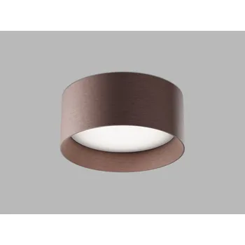 Stropní LED2 svítidlo ZETA ON M CRI90 stmívatelné Varianta: ZETA ON M, Ø 140 mm x 70 mm, kávová, 15 W, 1350 lm, 3CCT, DALI