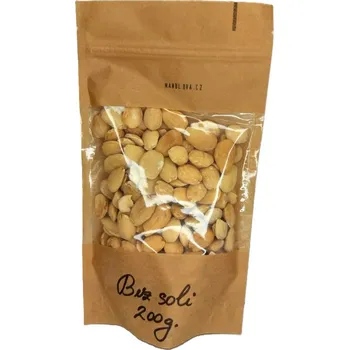 Španělské mandle loupané pražené odrůda Marcona - bez soli 200 g