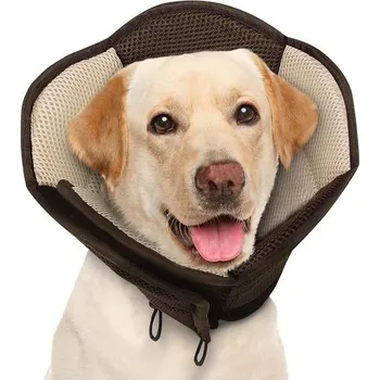 AOFITEE Velký psí kužel, nastavitelný kužel pro psy po operaci, prodyšný měkký obojek pro psy,