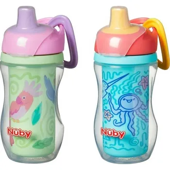 Kojenecká váha Nuby Izolovaný pítko pro batolata, s odnímatelným ventilem, nepropustné, 270 ml, vhodné od 12