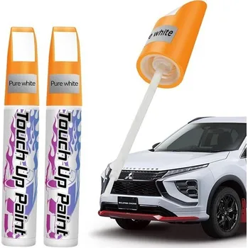 Bílé retušovací pero, rychlá a snadná oprava škrábanců v laku auta, oprava škrábanců z laku auta 2