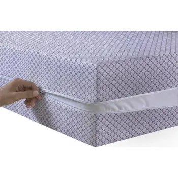 Chránič matrace Potah na matraci se zipem, plné krytí, proti štěnicím, chránič matrace, hloubka 30 cm,