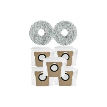 Sada příslušenství pro robotický vysavač Mopy a sáčky do vysavače XIAOMI Robot Vacuum 5/5 Pro sada 5+2ks