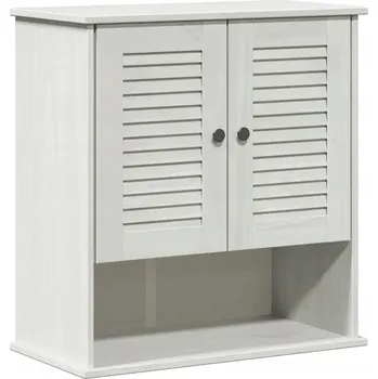 Koupelnový nábytek Závěsná koupelnová skříňka VIGO bílá 67,5 x 34 x 71,5 cm