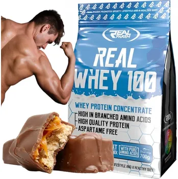 Protein Protein syrovátkový koncentrát - WPC Real Pharm prášek 700 g příchuť sušenky