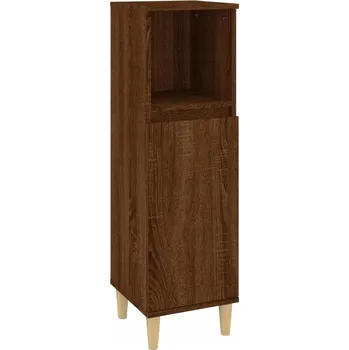 Koupelnový nábytek KOUPELNOVÁ SKŘÍŇKA HNĚDÝ DUB 30X30X100 CM